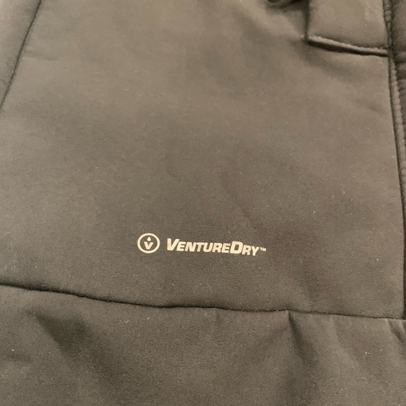 Champion Women's Black Hooded Jacket Coat VentureDry RainCoat Insulated Size XXL - Picture 8 of 13